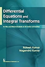 Differential Equations And Integral Transforms For Bsc And Btech Students Of All Universities (Pb 2016) By Kumar R.