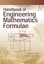 Handbook Of Engineering Mathematics Formulae (Pb 2018) By Rai H C