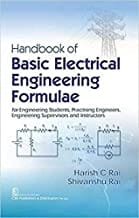 Handbook Of Basic Electrical Engineering Formulae (Pb 2018) By Rai H C