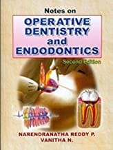 Notes On Operative Dentistry And Endodontics 2Ed (Pb 2013) By Reddy