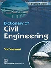 Dictionary Of Civil Engineering 2Ed (Pb 2018) By Vazirani V.N