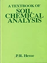 A Textbook Of Soil Chemical Analysis (Pb 2002) By Hesse P.R.