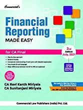 Financial Reporting Made Easy Ca Final2nd Edition 2021 By RAVI KANT MIRIYALA