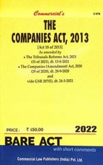 Companies Act 2013 By Bare act