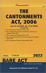 Cantonments Act 2006 By Bare act