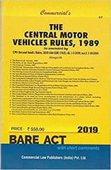 Central Motor Vehicles Rules 1989 By Bare act