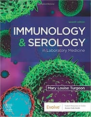 Immunology & Serology In Laboratory Medicine -7th Edition By Turgeon