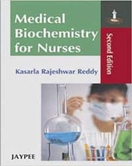 Medical Biochemistry For Nurses 2nd Edition By Reddy