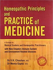 Homoeopathic Principal And Practice Of Medicine 1st Edition By Chauhan Vk