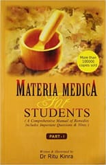 Materia Medica For Students Part-I 1st Edition By Kinra Ritu