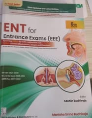 ENT for Entrance Exams (EEE) 6th Edition 2022 by Manisha Sinha Budhiraja