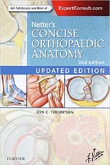 Netters Concise Orthopaedic Anatomy Updated Edition 2nd Edition 2015 By Thompson