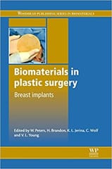 Biomaterials in Plastic Surgery: Breast Implants 2012 By Peters Publisher Elsevier