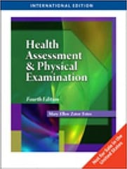 Health Assessment and Physical Examination 4th Edition 2010 By Estes Publisher Cengage