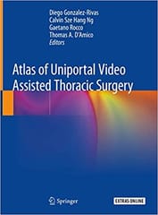 Atlas of Uniportal Video Assisted Thoracic Surgery 2019 By Gonzalez-Rivas Publisher Springer