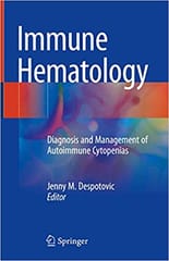 Immune Hematology 2018 By Despotovic Publisher Springer