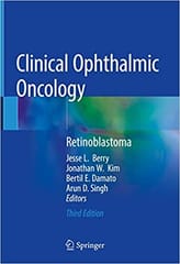 Clinical Ophthalmic Oncology: Retinoblastoma 3rd Edition 2019 By Berry Publisher Springer