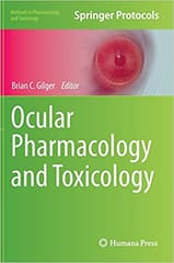 Ocular Pharmacology and Toxicology 2014 By Gilger Publisher Springer