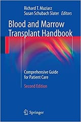Blood and Marrow Transplant Handbook 2nd Edition 2015 By Maziarz Publisher Springer