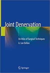 Joint Denervation An Atlas of Surgical Techniques 2019 By Dellon A L Publisher Springer