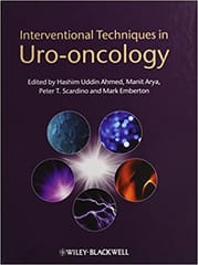 Interventional Techniques in Uro Oncology 2011 By Ahmed Publisher Wiley