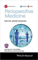 Perioperative Medicine: For the Junior Clinician 2015 By Symons Publisher Wiley
