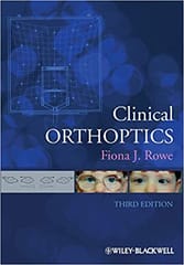 Clinical Orthoptics 3rd Edition 2012 By Rowe Publisher Wiley