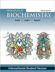 Principles of Biochemistry 4th Edition ISE 2013 By Voet Publisher Wiley