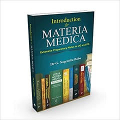Introduction To Homoeopathic Materia Medica By Nagendra Babu From B.Jain Publisher