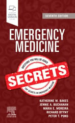 Emergency Medicine Secrets 7th Edition 2021 By Bakes Publisher Elsevier