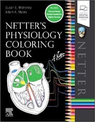 Netter's Physiology Coloring Book 1st Edition 2021 By Mulroney Publisher Elsevier