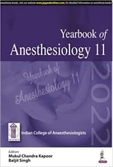 Yearbook Of Anesthesiology 11 1st Edition 2022 By Mukul Chandra Kapoor