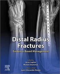 Distal Radius Fractures 1st Edition 2021 By Buijze