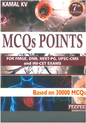 MCQ Points for FMGE DNB NEET PG UPSC CMS And NI CET Exams Based On 30000 MCQS 7th Edition 2022 By Kamal K V