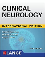 Lange Clinical Neurology 11th Edition 2021 International Edition By David Greenberg