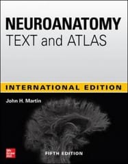 Neuroanatomy Text and Atlas 5th Edition 2021 International Edition By by John H. Martin