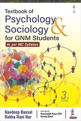 Textbook Of Psychology & Sociology For Gnm Students 3rd Edition 2022 By Navdeep Bansal