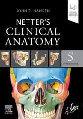 Netter's Clinical Anatomy 5th Edition 2022 By John T Hansen