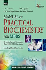 Manual Of Practical Biochemistry For MBBS 4th Edition 2021 By S.K. Gupta