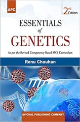 Essentials Of Genetics 2nd Edition Reprint 2022 By Renu Chauhan