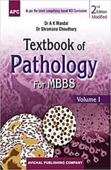 Textbook Of Pathology For MBBS 2 Volumes set 2nd Edition 2021 By A K Mandal