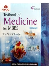 Textbook Of Medicine For MBBS Set Of 2 Volume 4th Edition Reprint 2022 By S N Chugh