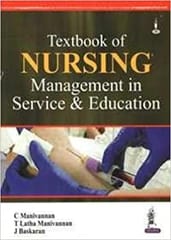 Textbook Of Nursing Management In Service & Education 1st Edition 2016 By C Manivannan