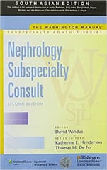 The Washington Manual Nephrology Subspecialty Consult 2nd Edition 2009 By Windus