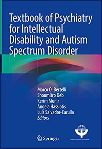 Textbook Of Psychiatry For Intellectual Disability And Autism Spectrum Disorder 2022 By Bertelli M O