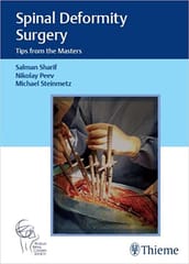 Spinal Deformity Surgery 1st Edition 2022 By Sharif