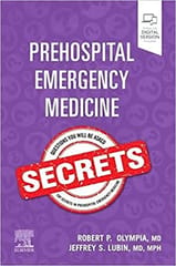 Prehospital Emergency Medicine Secrets With Access Code 2022 By Olympia R P