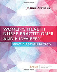 Womens Health Nurse Practitioner And Midwifery Certification Review 2022 By Zerwekh J