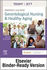Ebersole And Hess Gerontological Nursing And Healthy Aging Binder Ready 6th Edition 2022 By Touhy T A