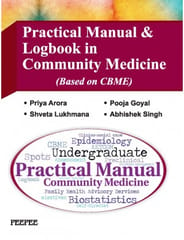 Practical Manual & Logbook in Community Medicine 2022 By Priya Arora
